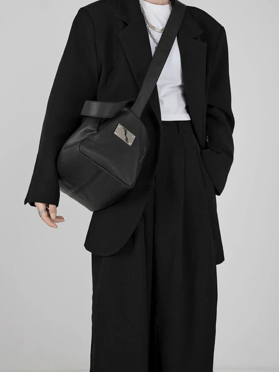 CROSSBODY SOFT LEATHER SHOULDER BAG   FA090