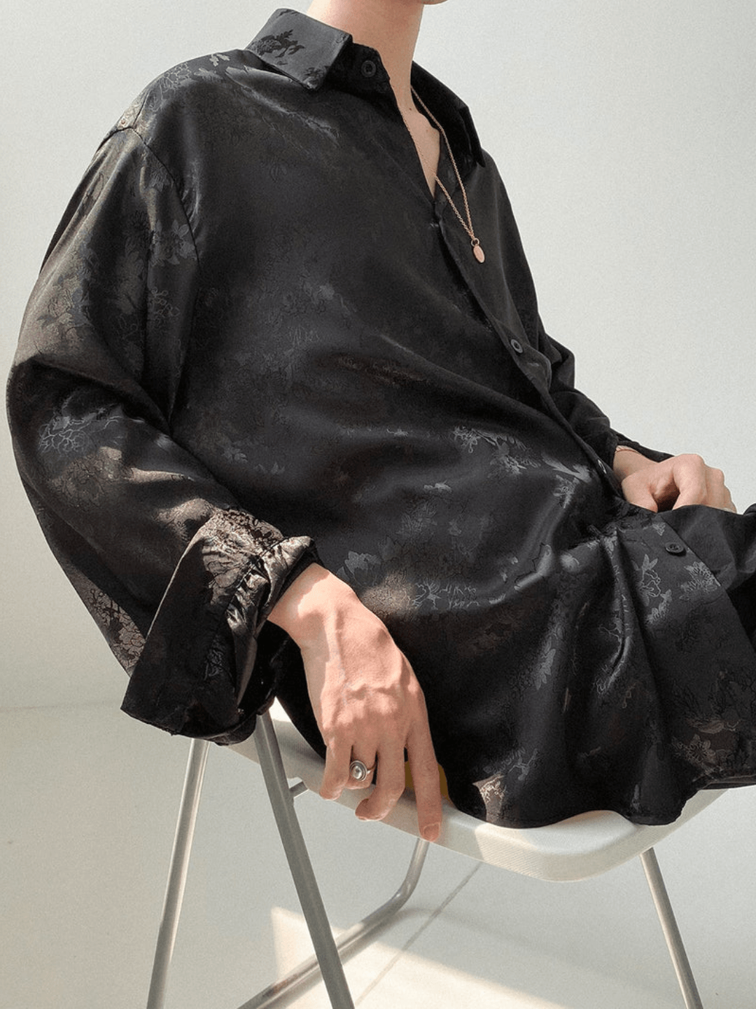 [DAZIONED] Trend Drape-in Shirt   FE0559