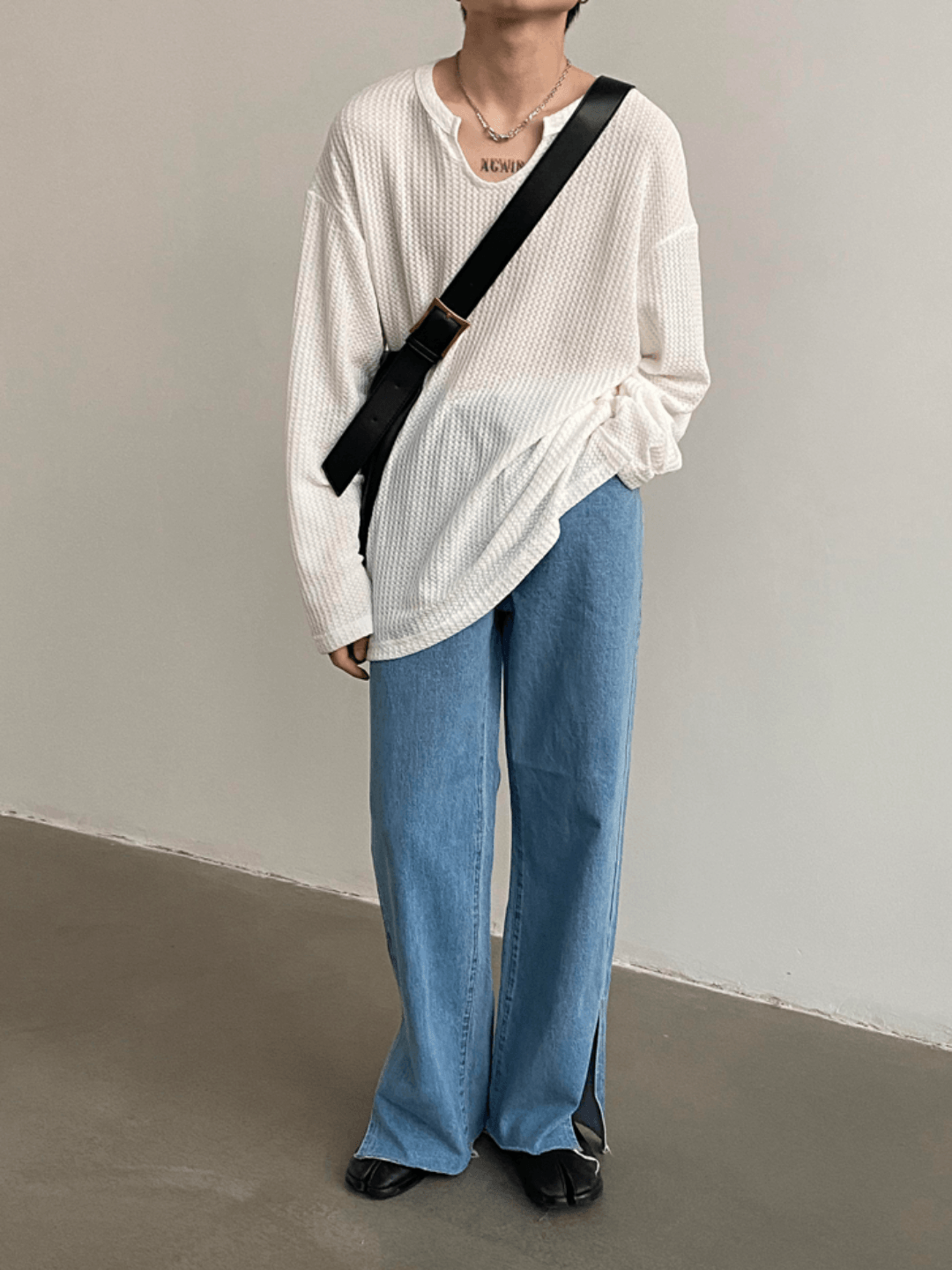 [GENESISBOY] thin bump t-shirt   FE0545