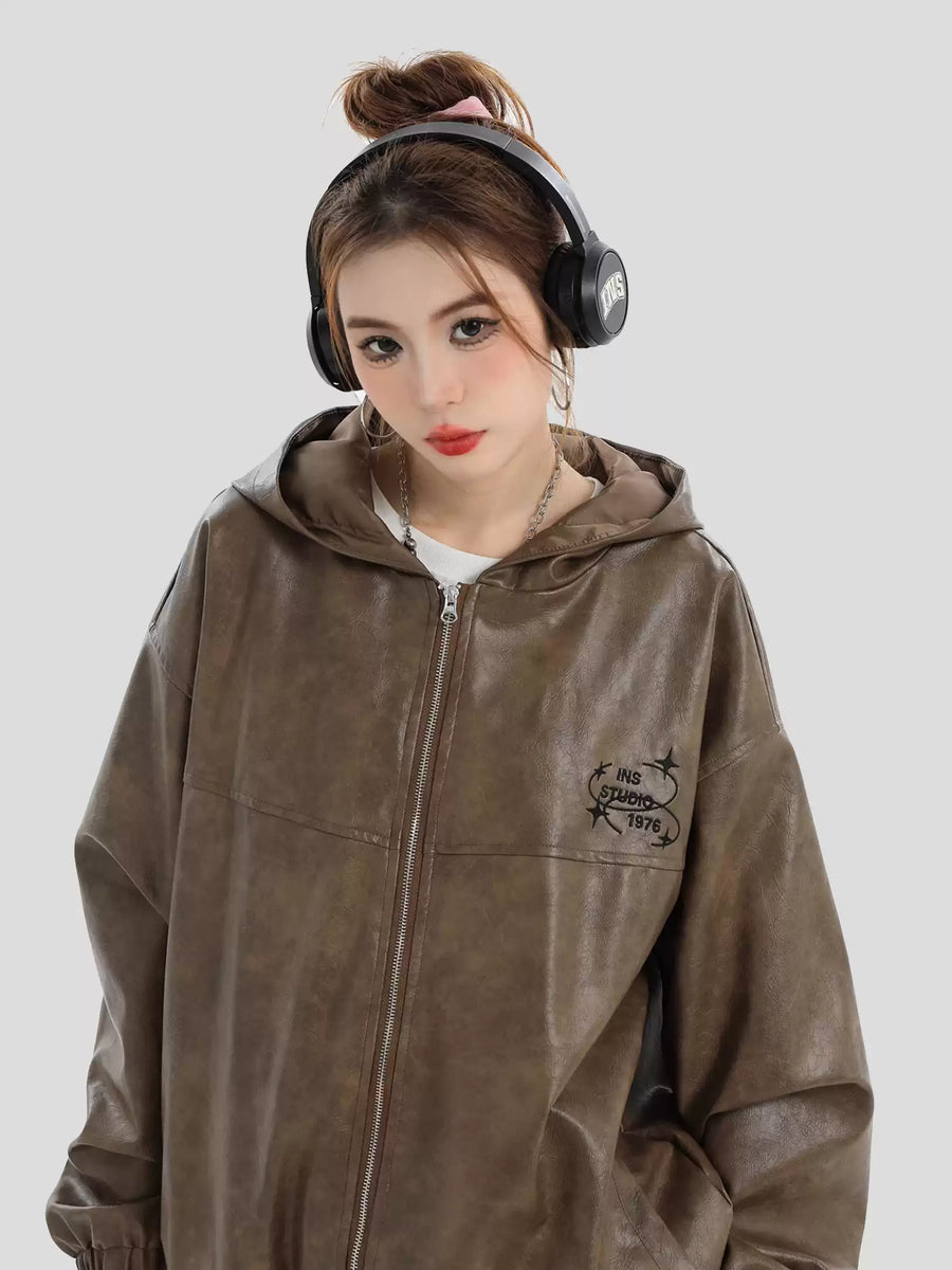 PU LEATHER JACKET FE0481