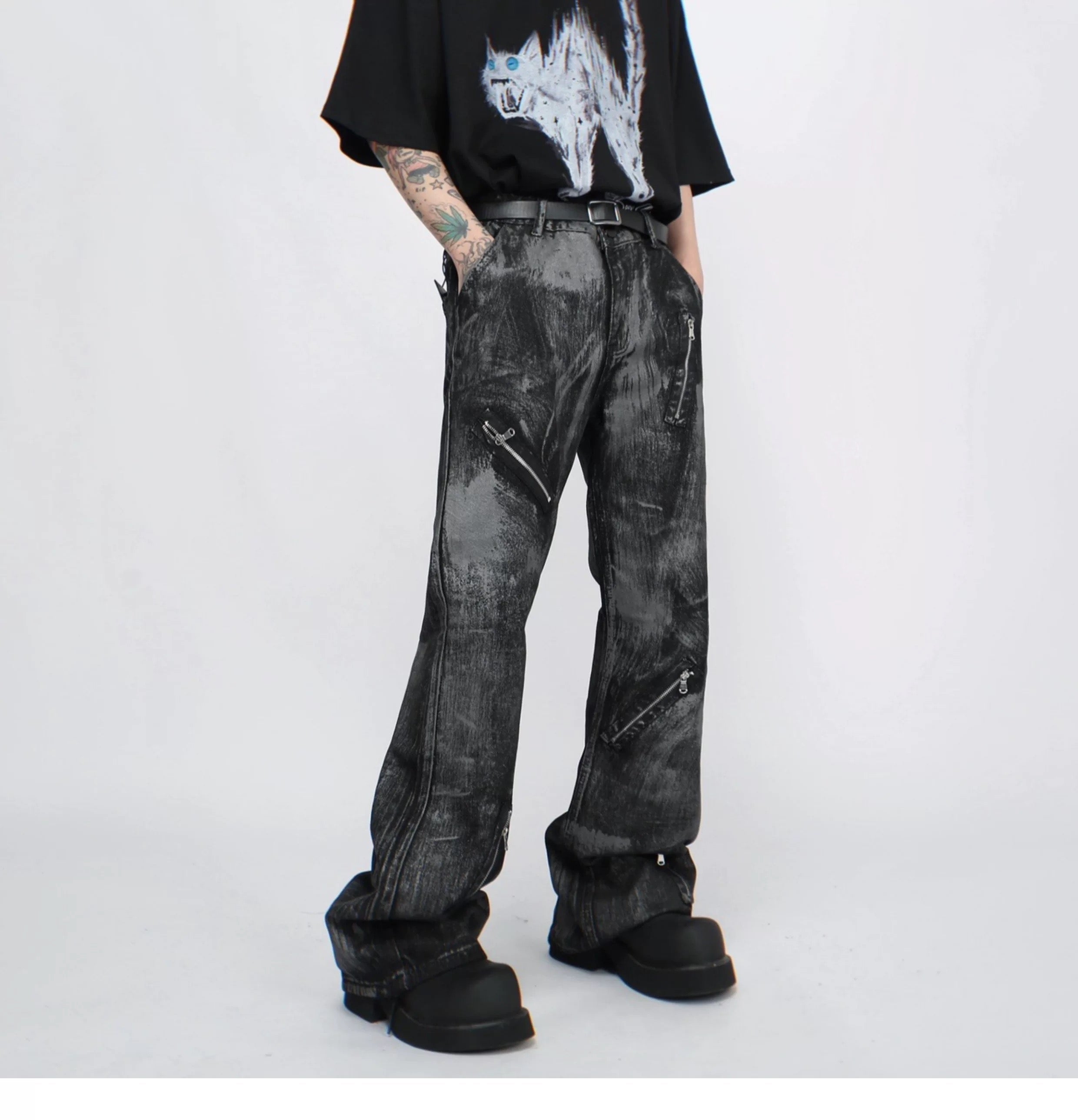 Men’s American Utility Carpenter Denim Jeans  FE0369