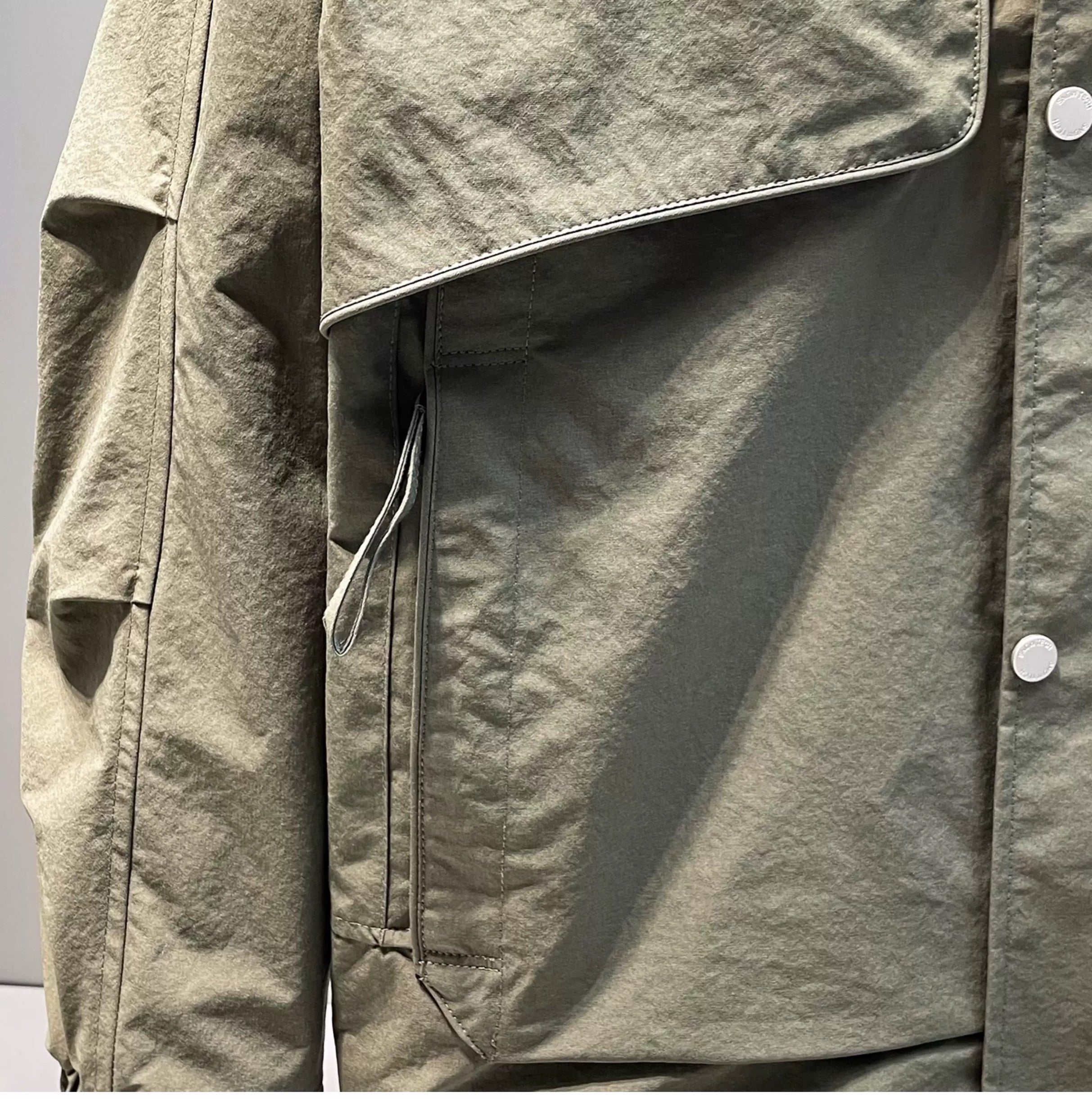 Men’s Outdoor Utility Jacket – Casual Streetwear Windbreaker Coat   FE0296