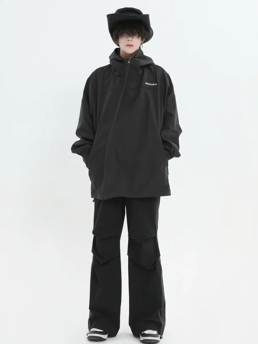 [INSstudios] AMERICAN OBLIQUE ZIPPER FE0482