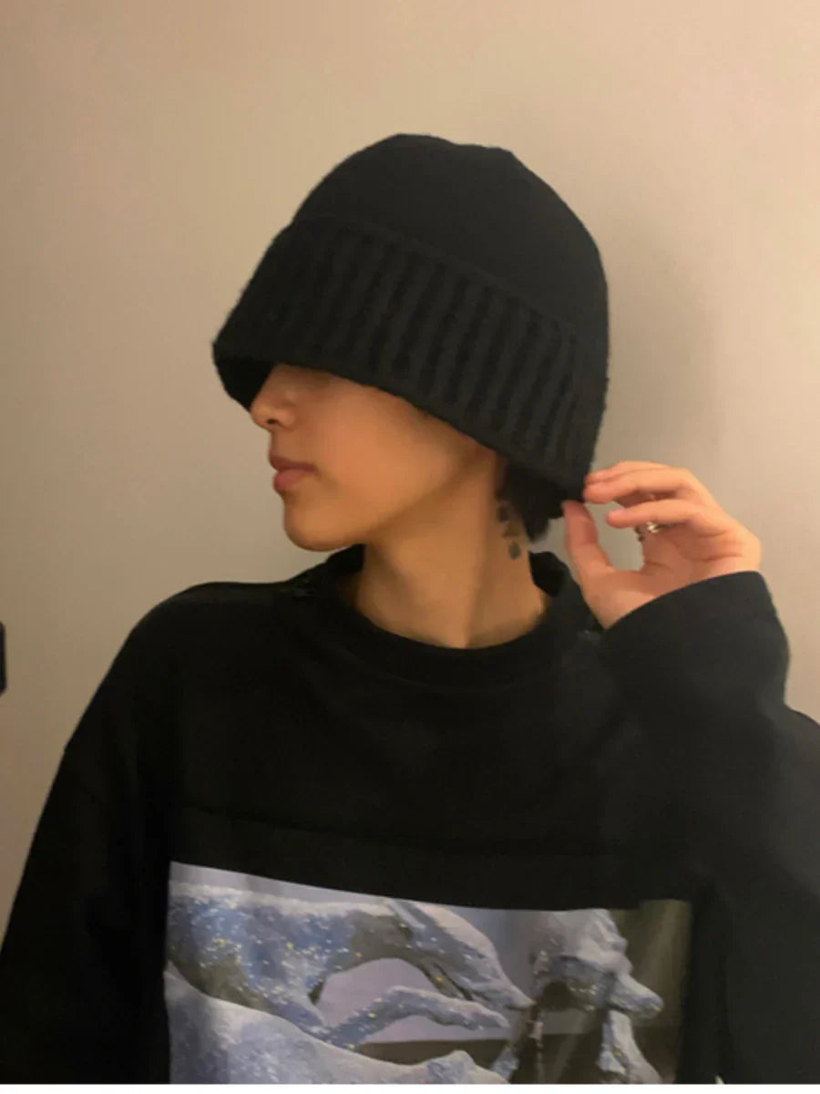 KNIT BUCKET HAT   FA115