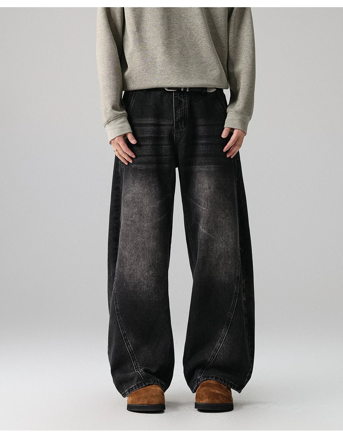 Men’s American Vintage Wide-Leg Jeans  FE0096