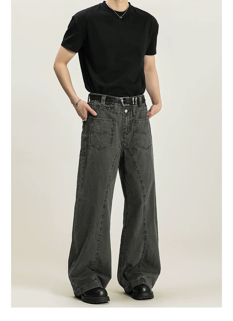 Men’s Vintage American Straight-Leg Cargo Pants  FE0343