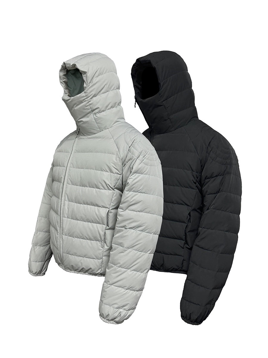 [JCAESAR] QUILTED SHELL PUFFER JACKET   FE0208
