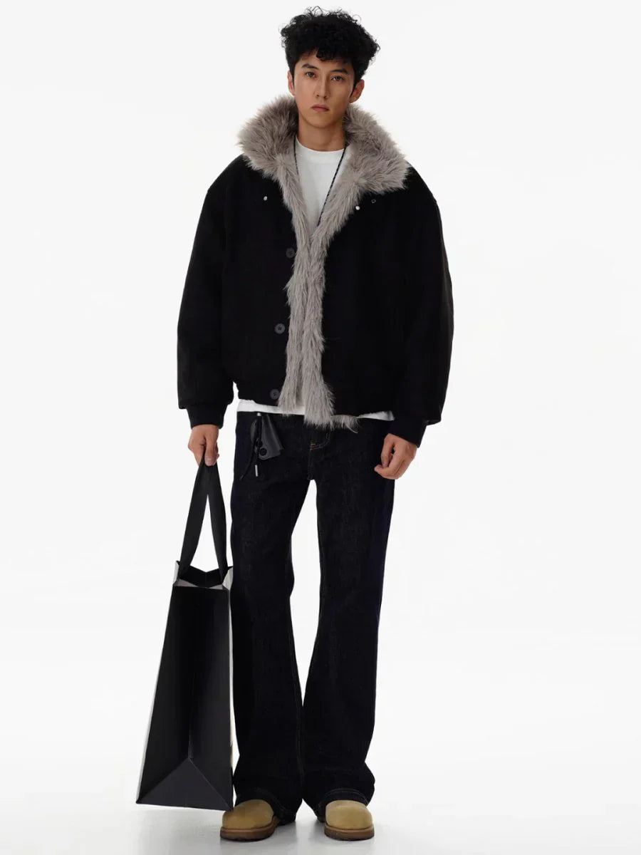 [MRNEARLY] COTTON LOOSE JACKET FE0485