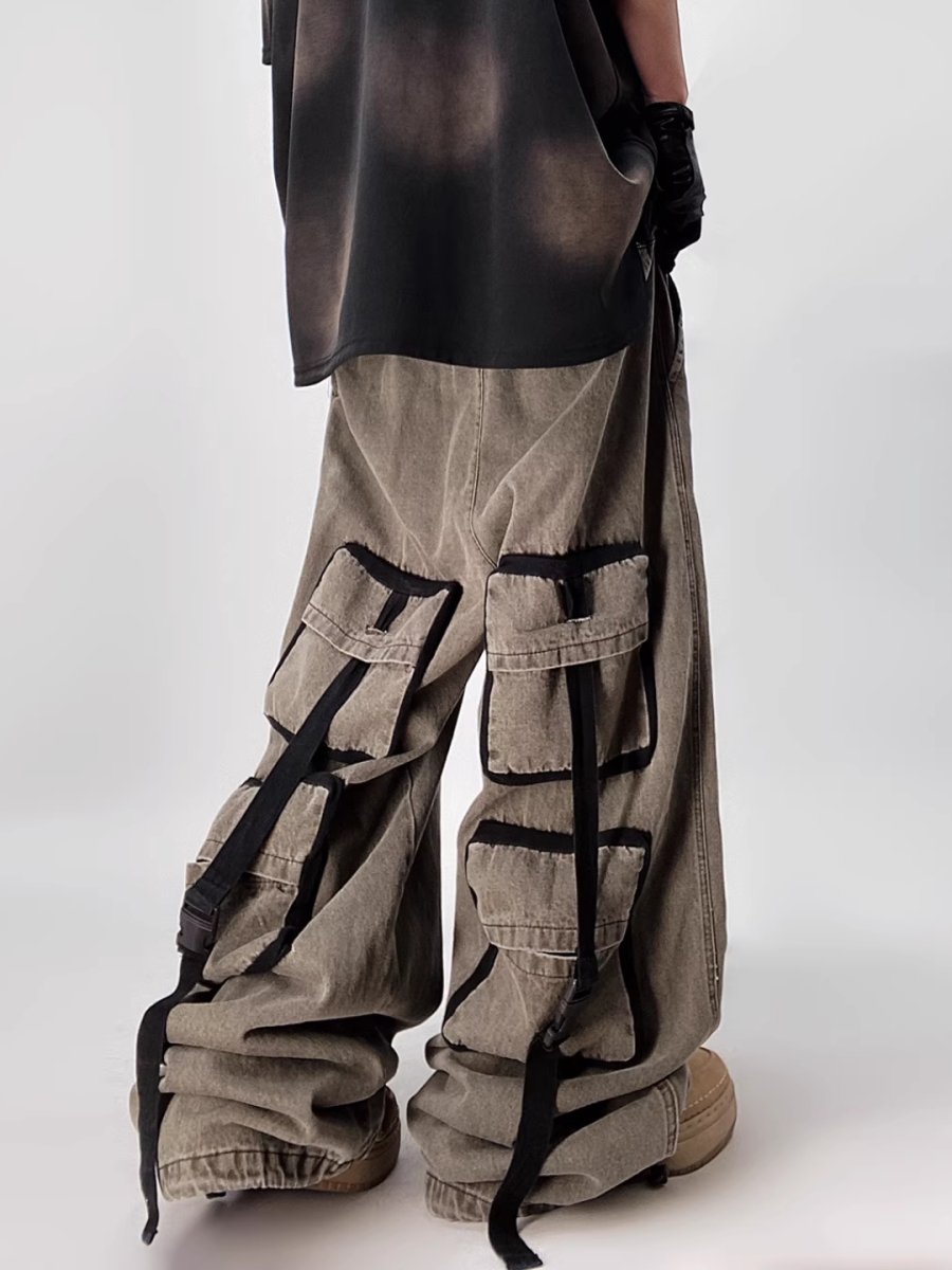 multi-pocket jeans FE0422
