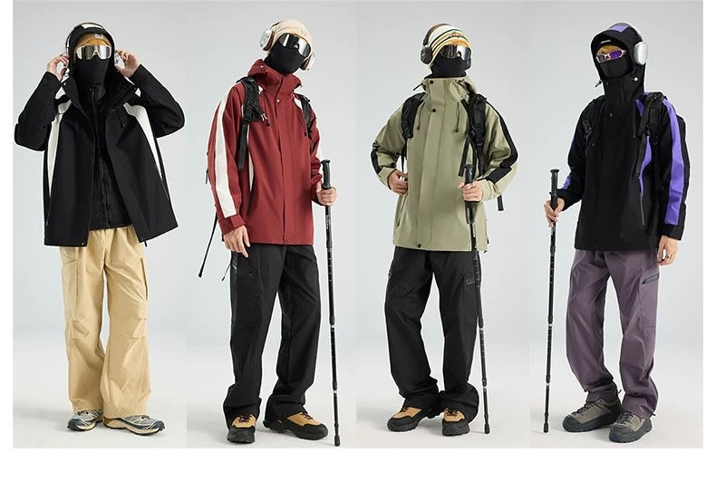 Men’s & Women’s 3-in-1 Outdoor Jacket  FE0328