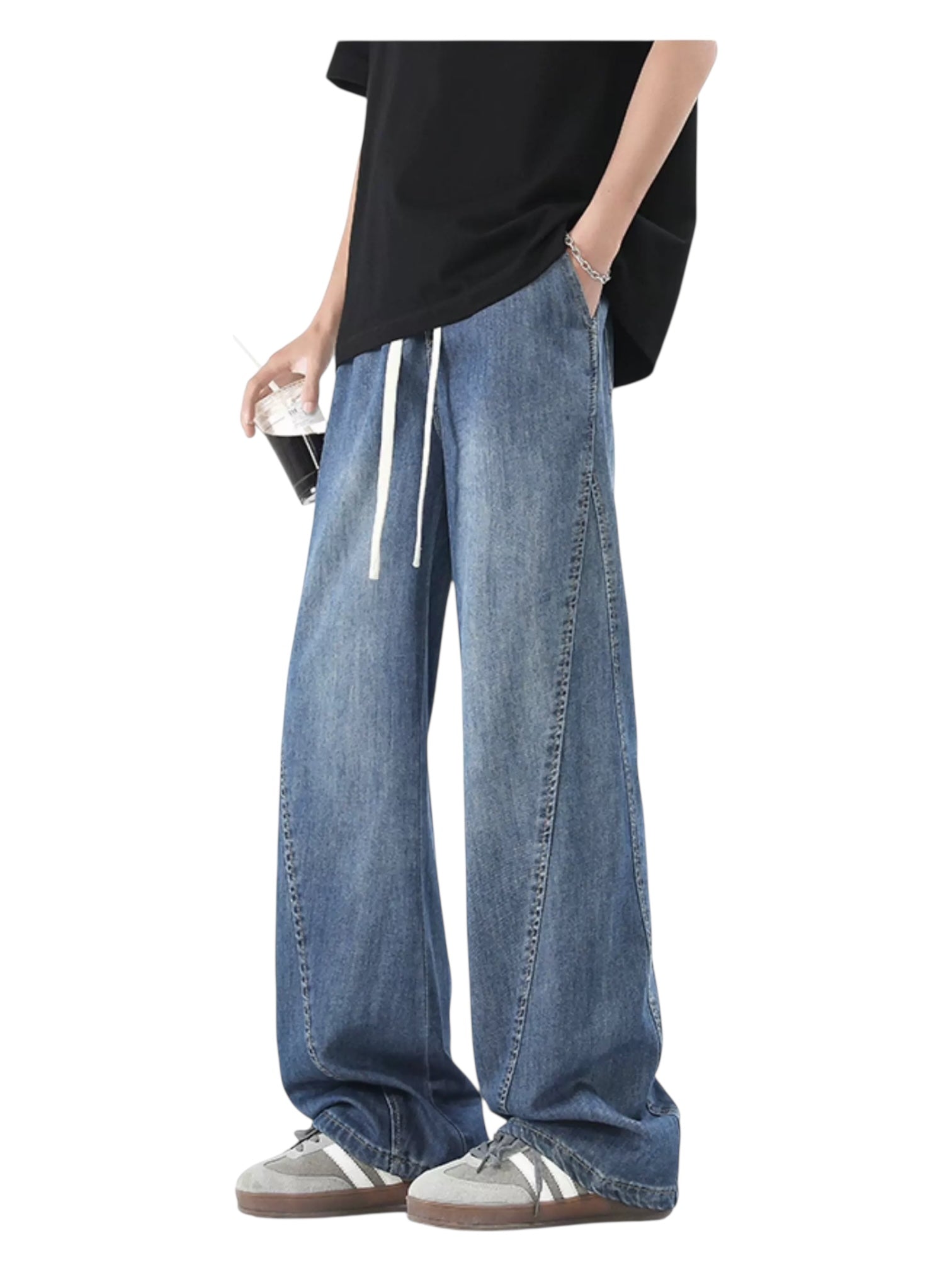 CLEANFIT DRAPE JEANS   FE0151