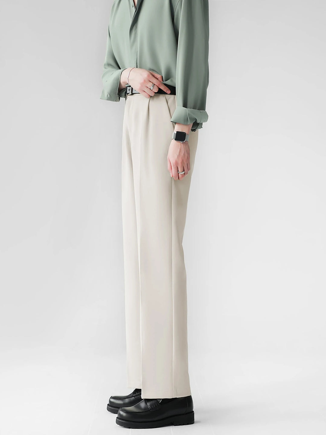 Straight slacks pants   FE0101