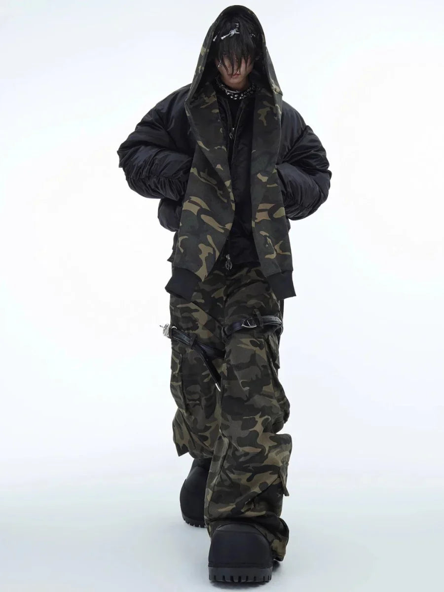 [CULTUREE] CAMOUFLAGE COTTON JACKET FE0488