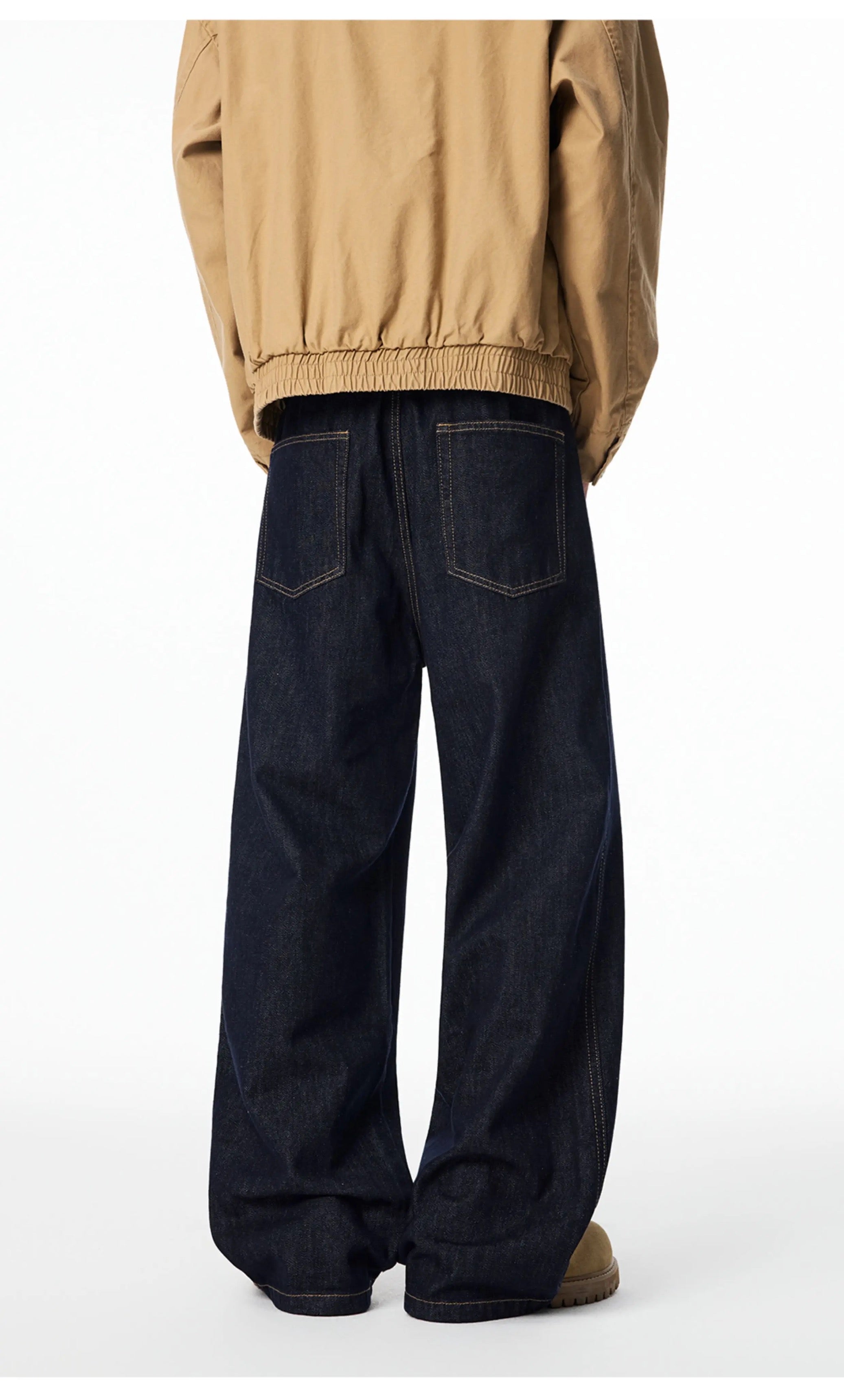 Men’s Vintage Raw Denim Streetwear Jeans   FE0084