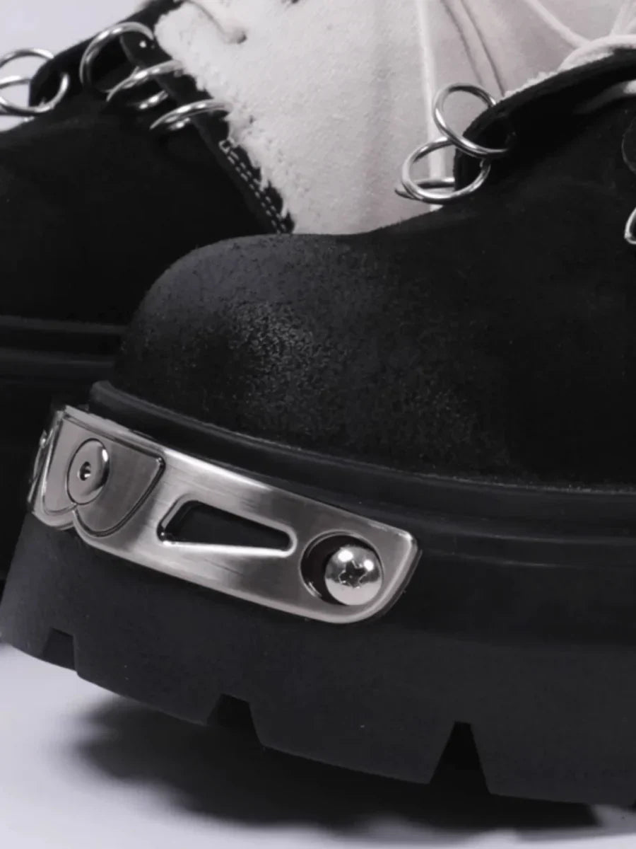 BIG HEAD LEATHER SHOES S022
