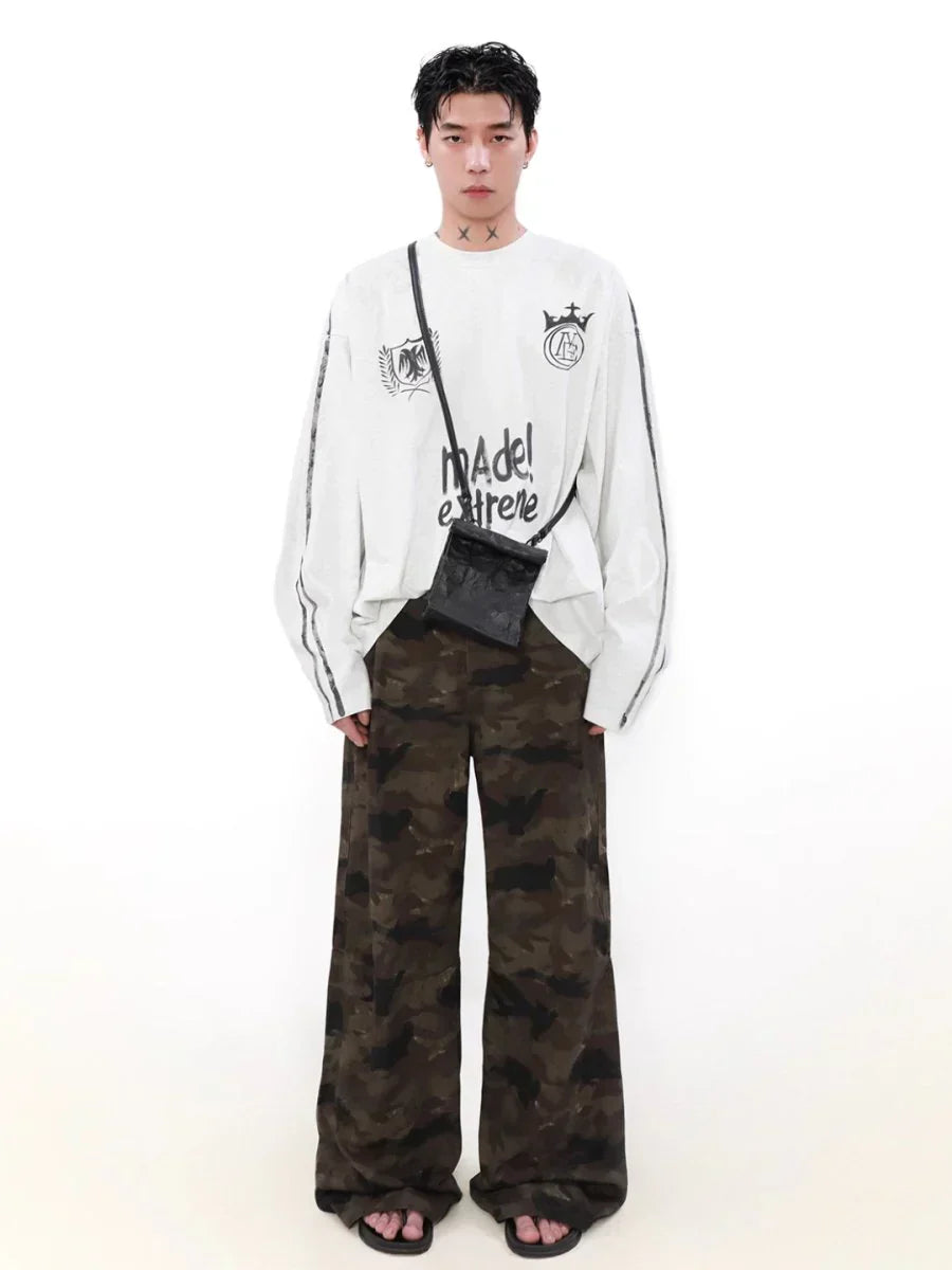 [MRNEARLY] STREET GRAFFITI T-SHIRT  FE0538