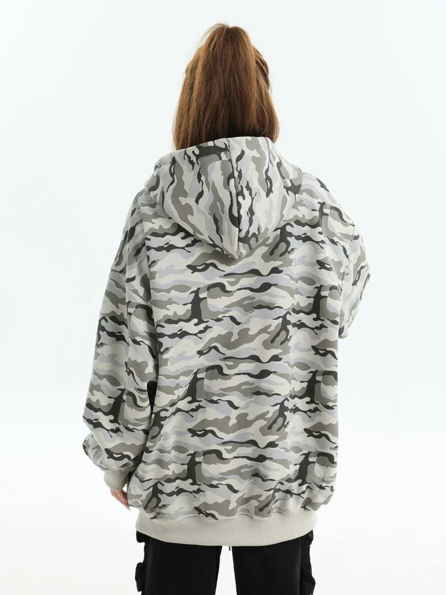 [INSstudios] FULL PRINT CAMOUFLAGE JACKET FE0483
