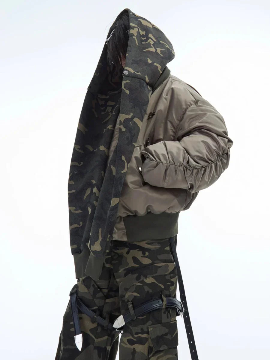 [CULTUREE] CAMOUFLAGE COTTON JACKET FE0488