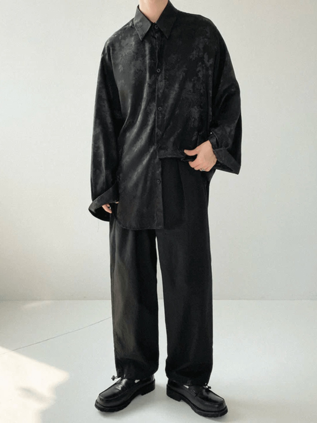 [DAZIONED] Trend Drape-in Shirt   FE0559