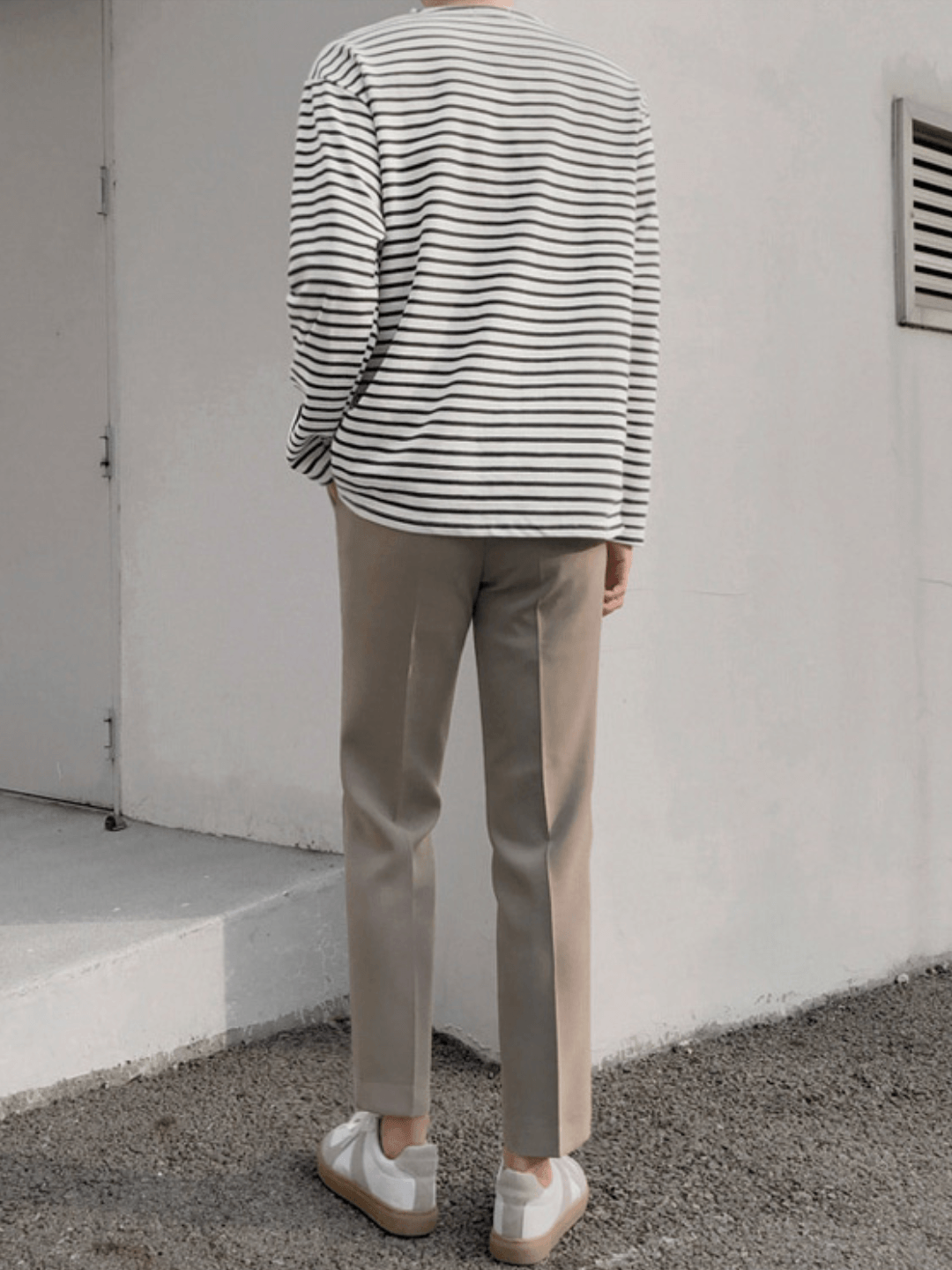 [MRCYC] border long T-shirt  FE0543