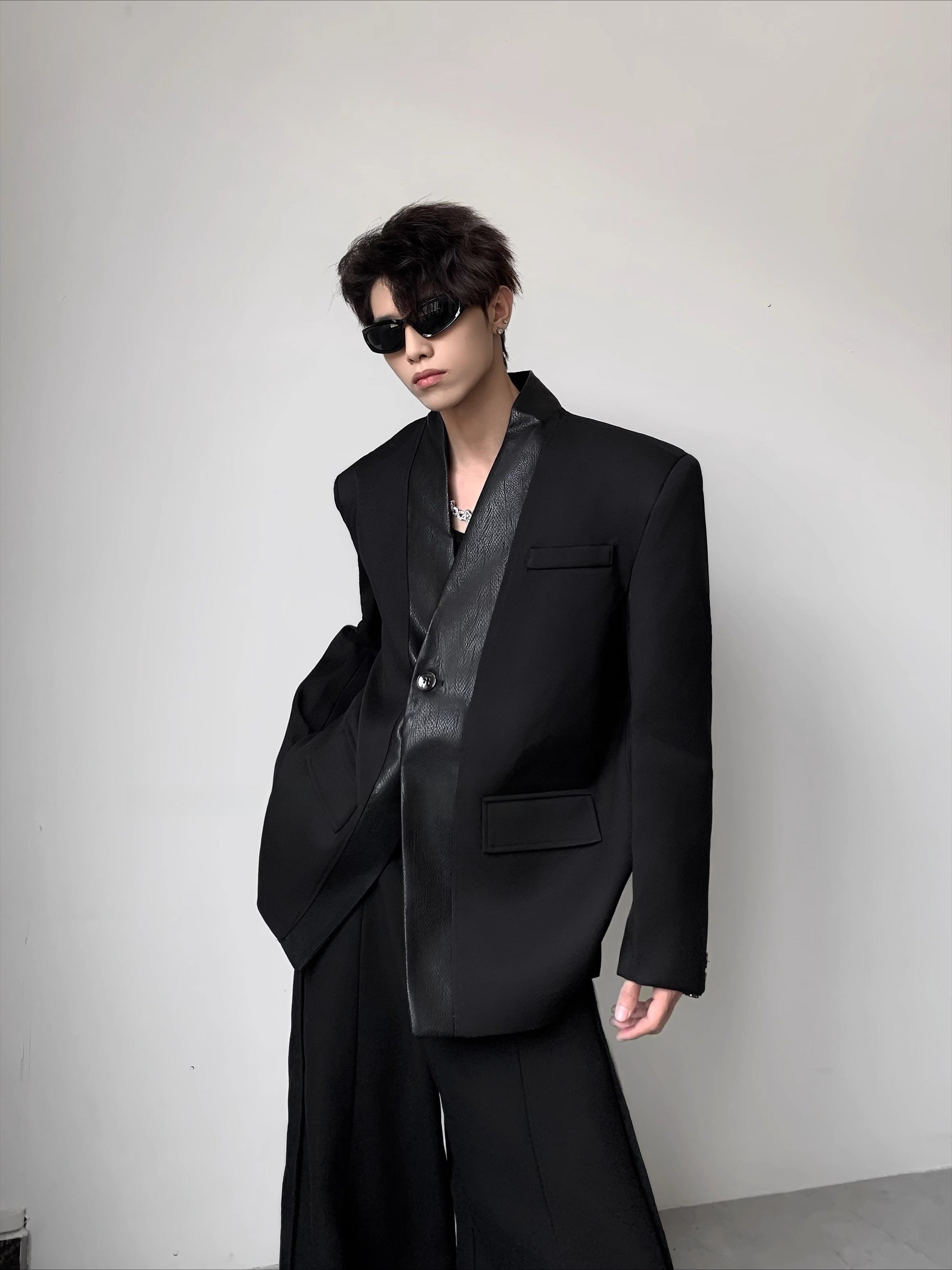 men's autumn high-end silhouette suit  FE0598