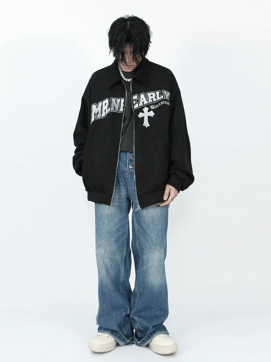 [MRNEARLY] SUEDE VINTAGE JACKET  FE0456