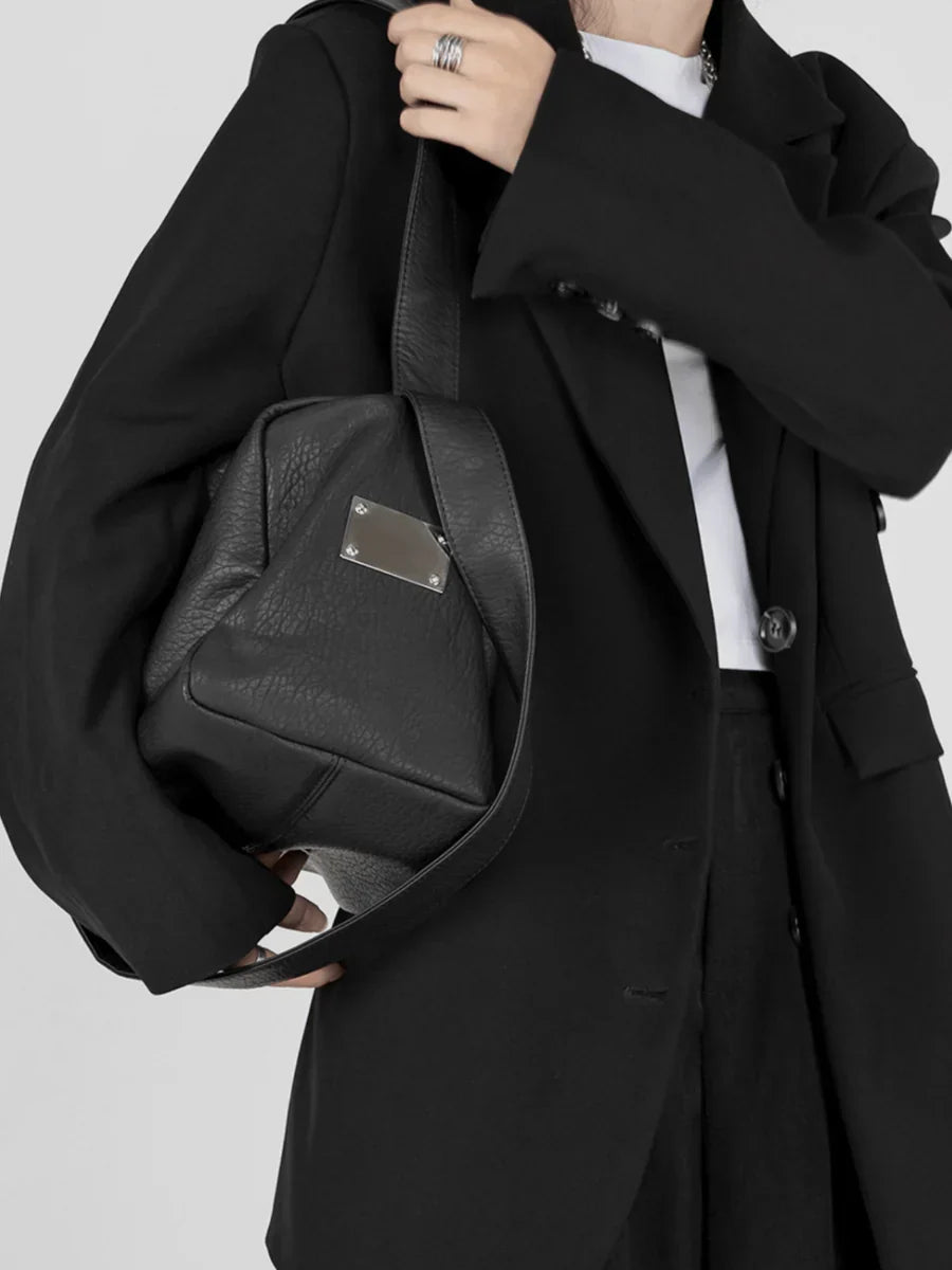 CROSSBODY SOFT LEATHER SHOULDER BAG   FA090