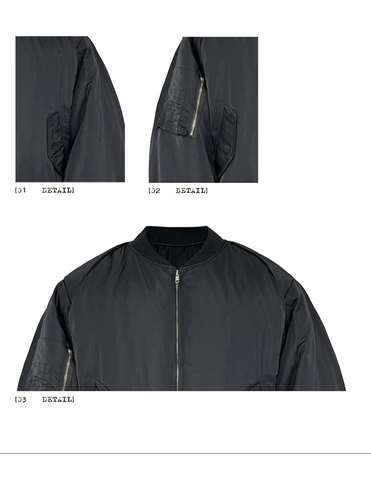 Men’s Curved-Cut Padded Jacket  FE0337