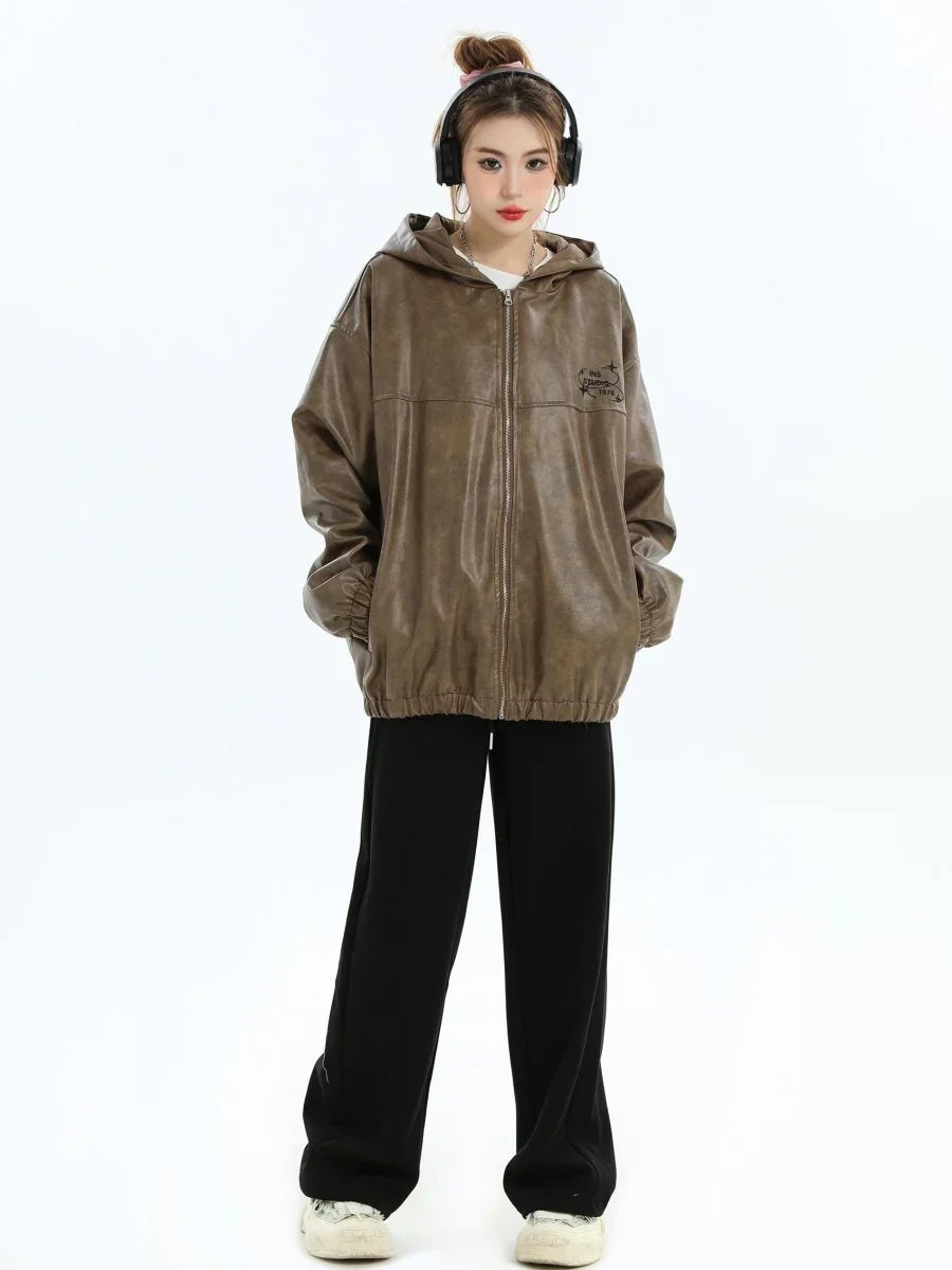 PU LEATHER JACKET FE0481