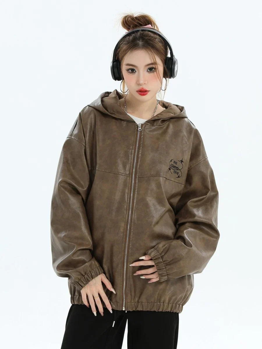 PU LEATHER JACKET FE0481