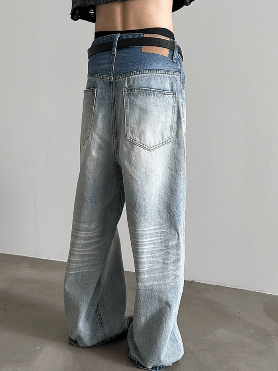 [GENESISBOY] Washed Jeans FE0438