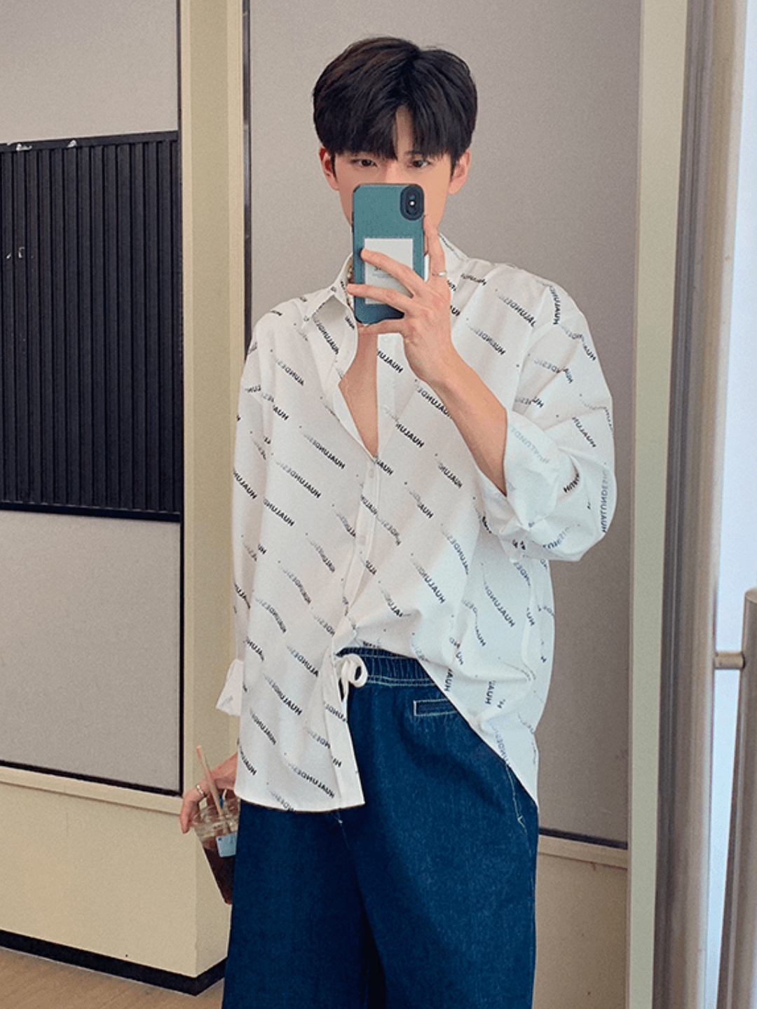 [HUALUN] Silk trend shirt FE0548