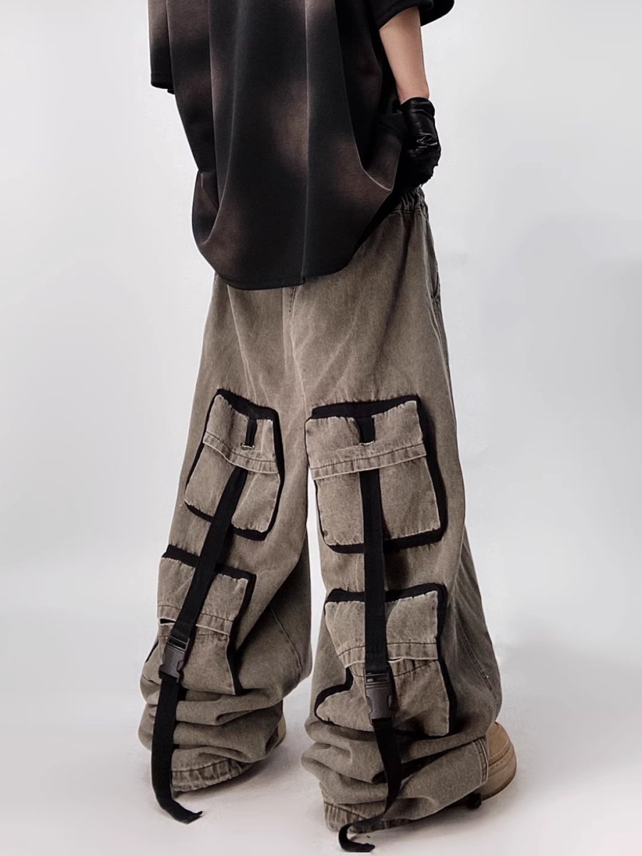 multi-pocket jeans FE0422