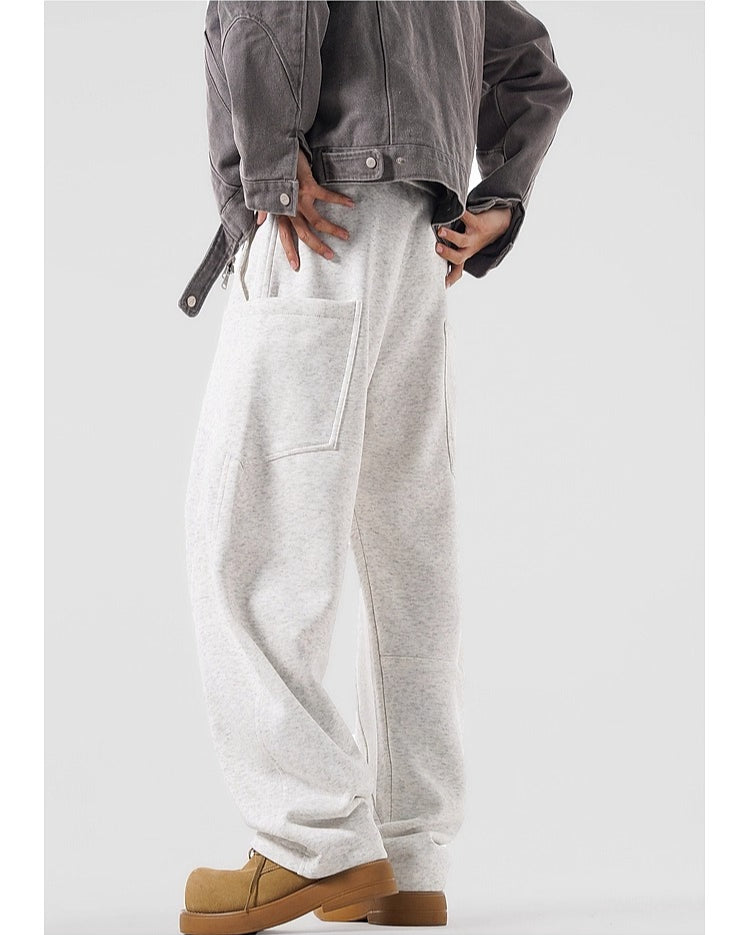 American heavy cleanfit solid color sweatpants   FE0677