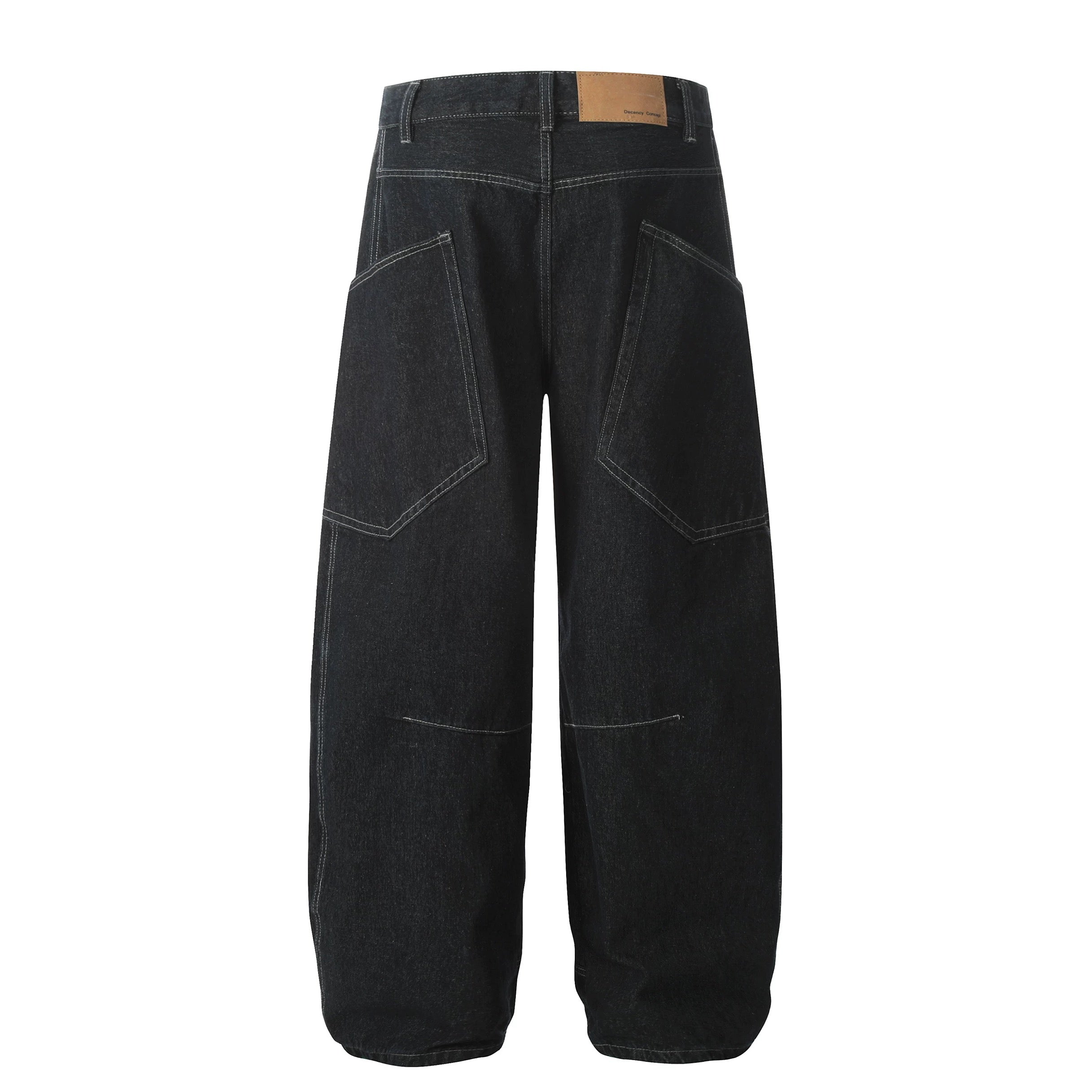 Vintage American Multi-Pocket Jeans – Loose Fit Workwear Street Denim Pants  FE0050