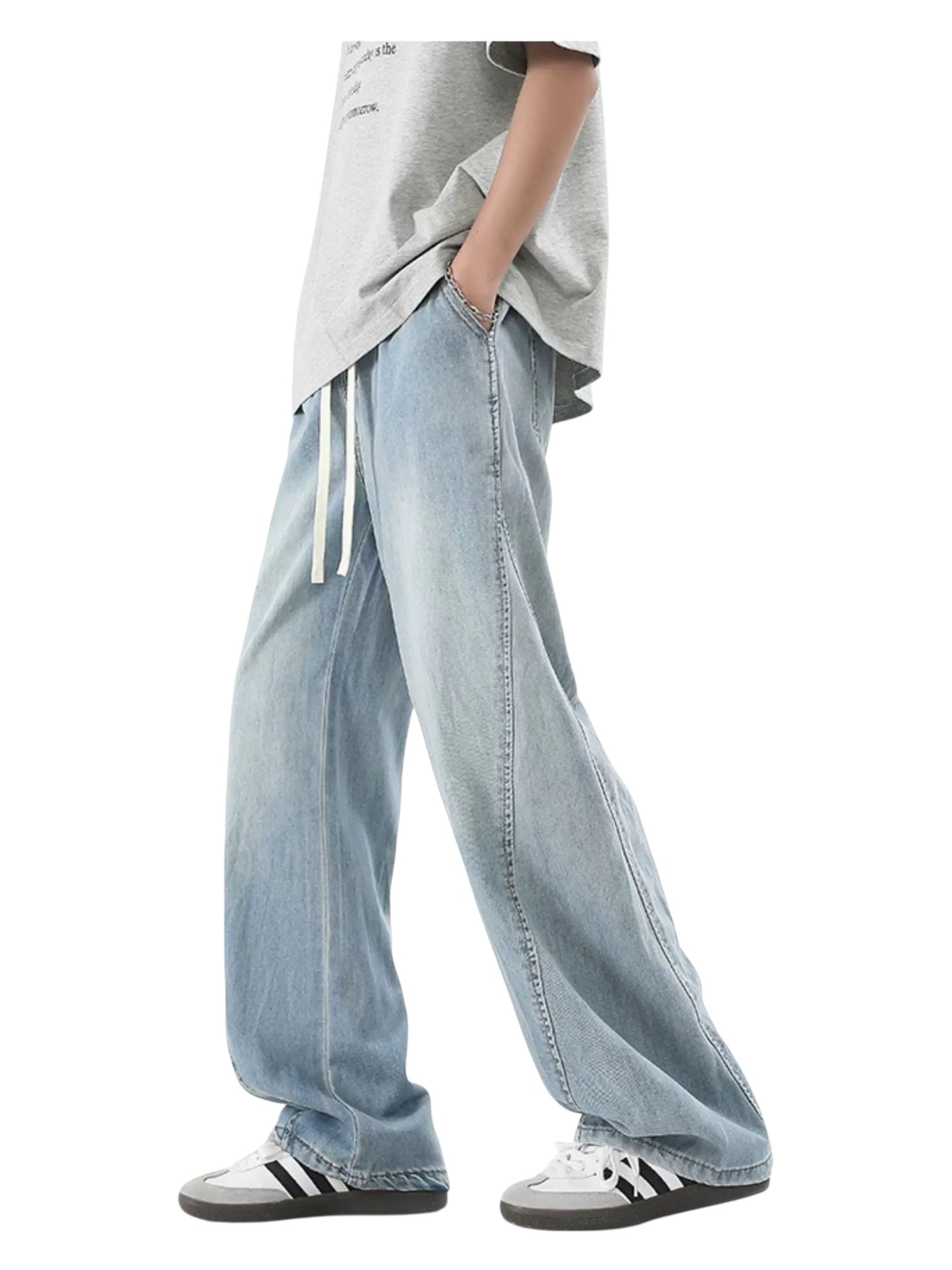 CLEANFIT DRAPE JEANS   FE0151