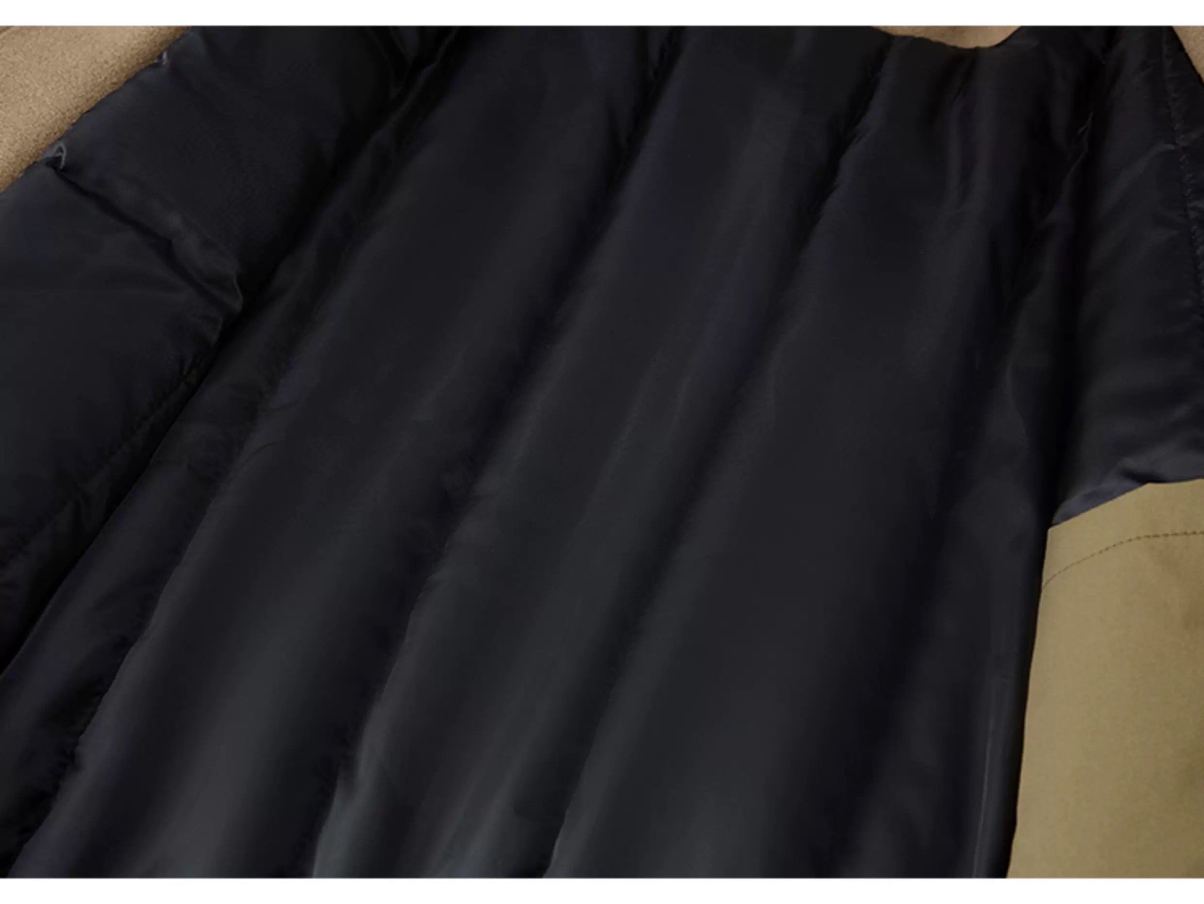 Men’s Designer Contrast Splice Lapel Jacket  FE0078