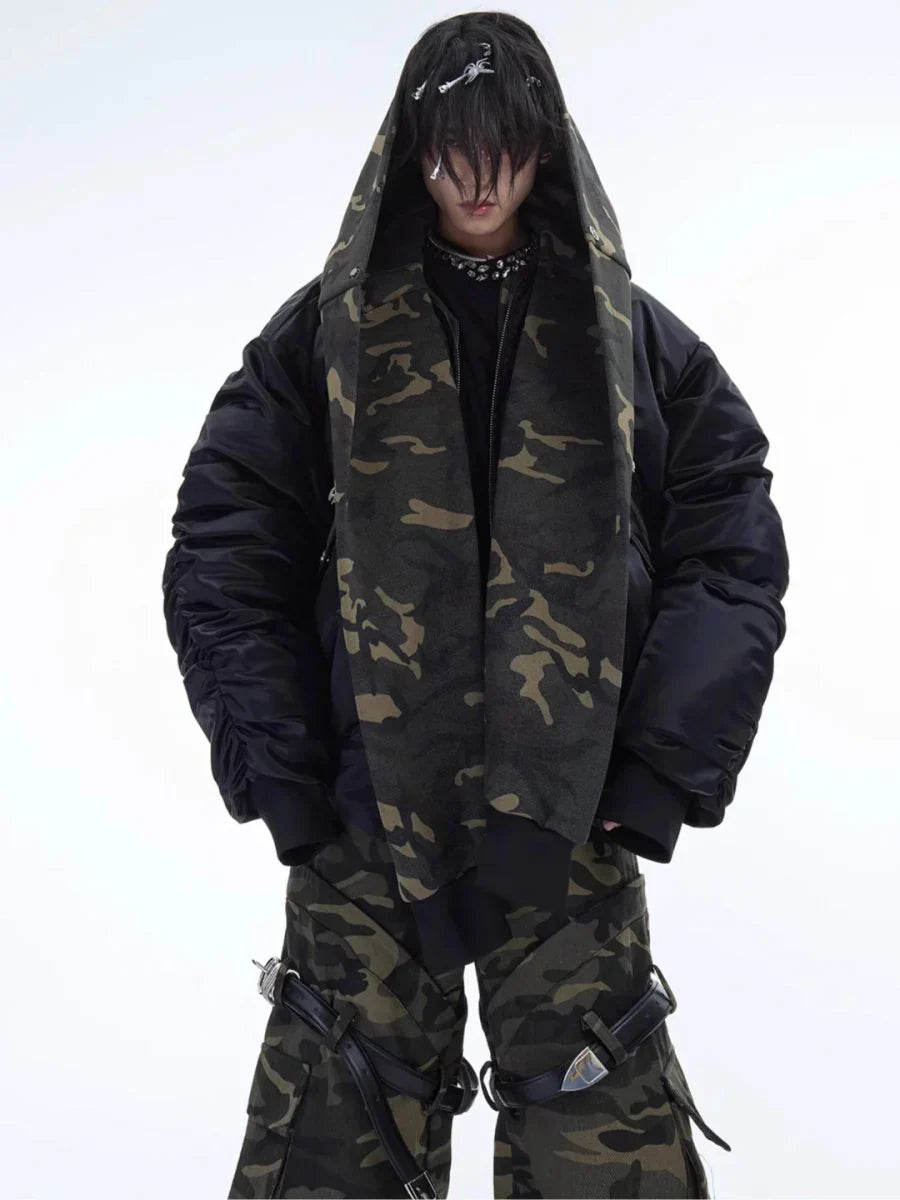 [CULTUREE] CAMOUFLAGE COTTON JACKET FE0488