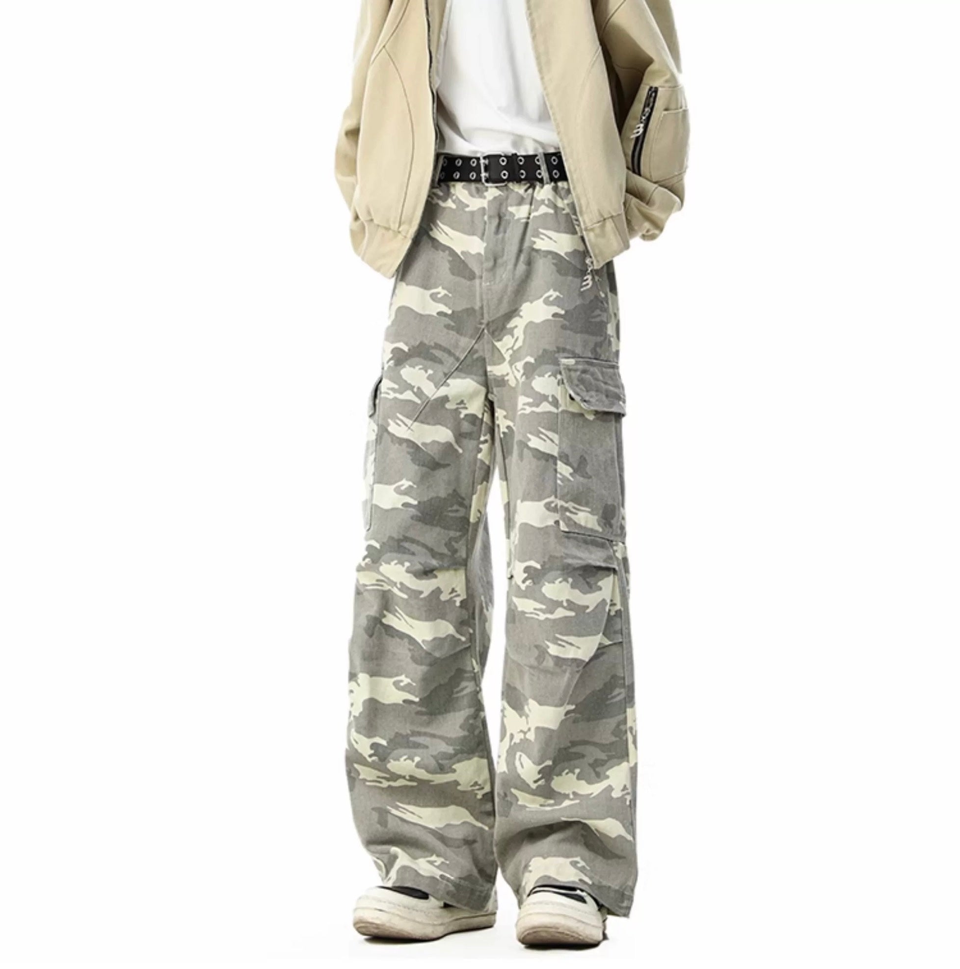 Men’s American Washed Camo Cargo Pant FE0336