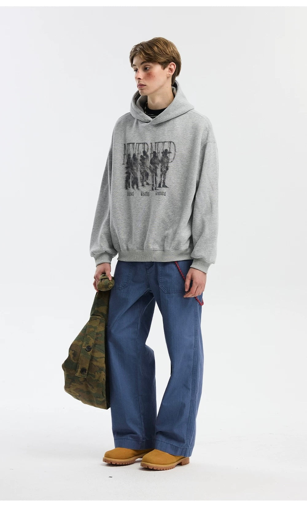 Men’s American Hooded Sweatshirt   FE0094