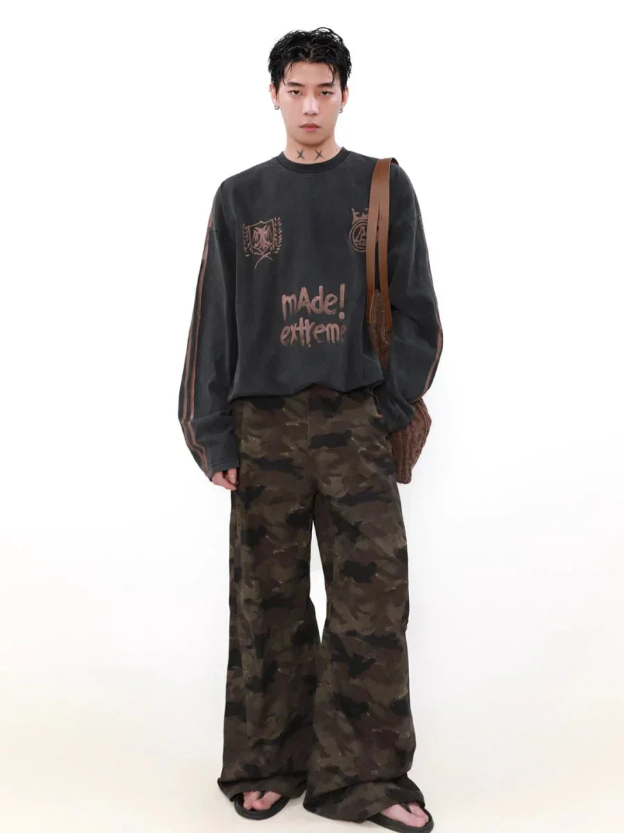 [MRNEARLY] STREET GRAFFITI T-SHIRT  FE0538