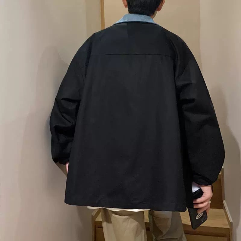 Loose Fit Casual Fall Outerwear   FE0285