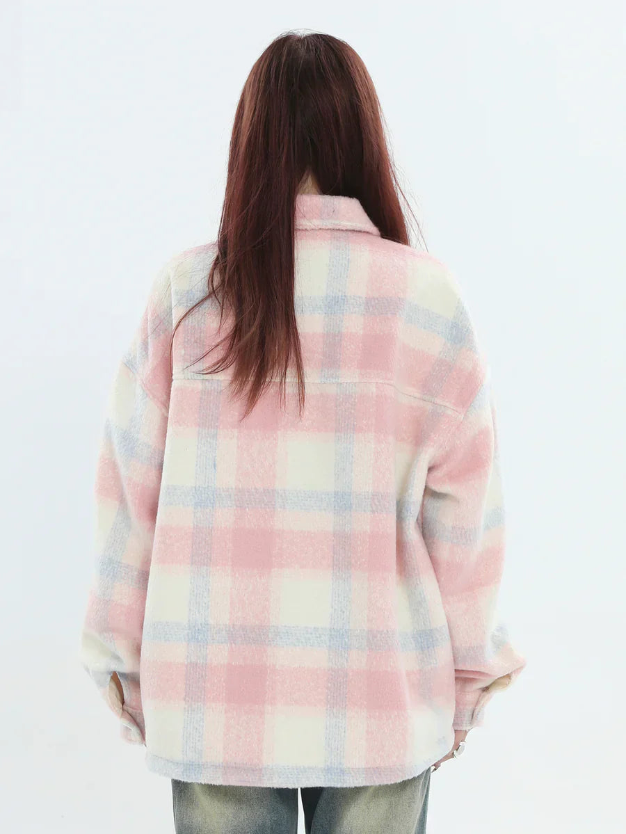 LOGO LOOSE LAPEL JACKET   FE0119