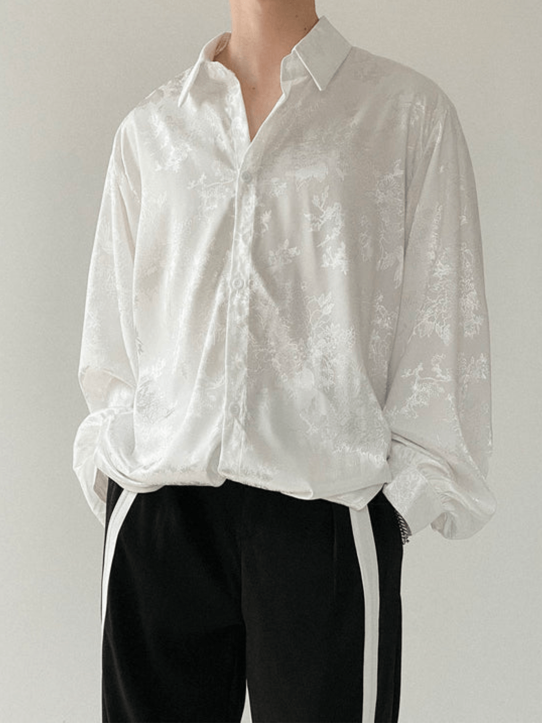 [DAZIONED] Trend Drape-in Shirt   FE0559