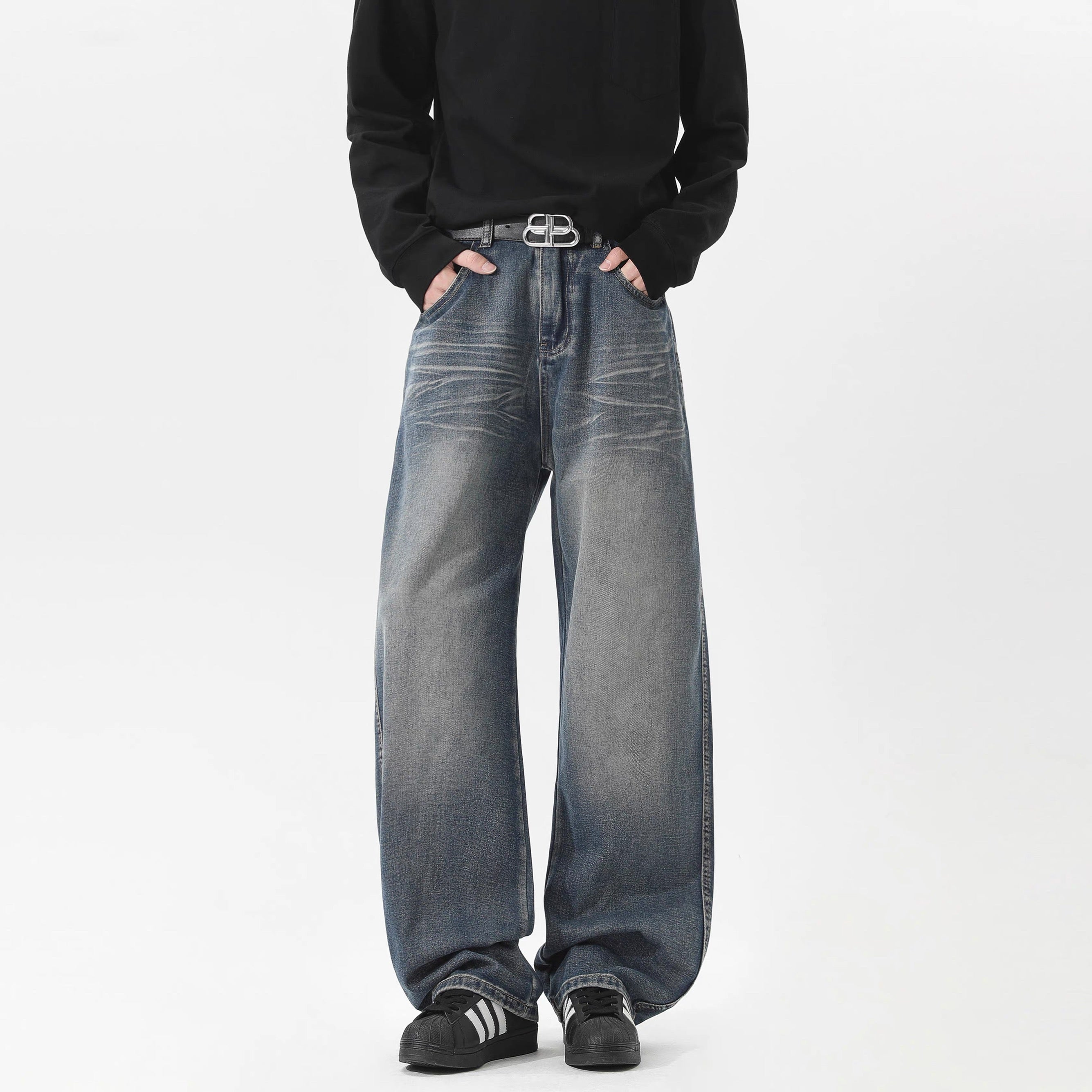 Men’s American Vintage Washed Denim Jeans  FE0082