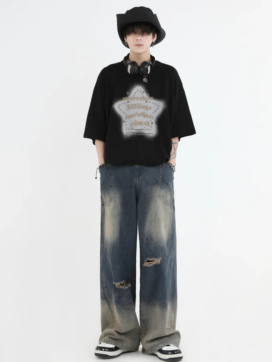 AMERICAN CUT WASH JEANS   FE0443