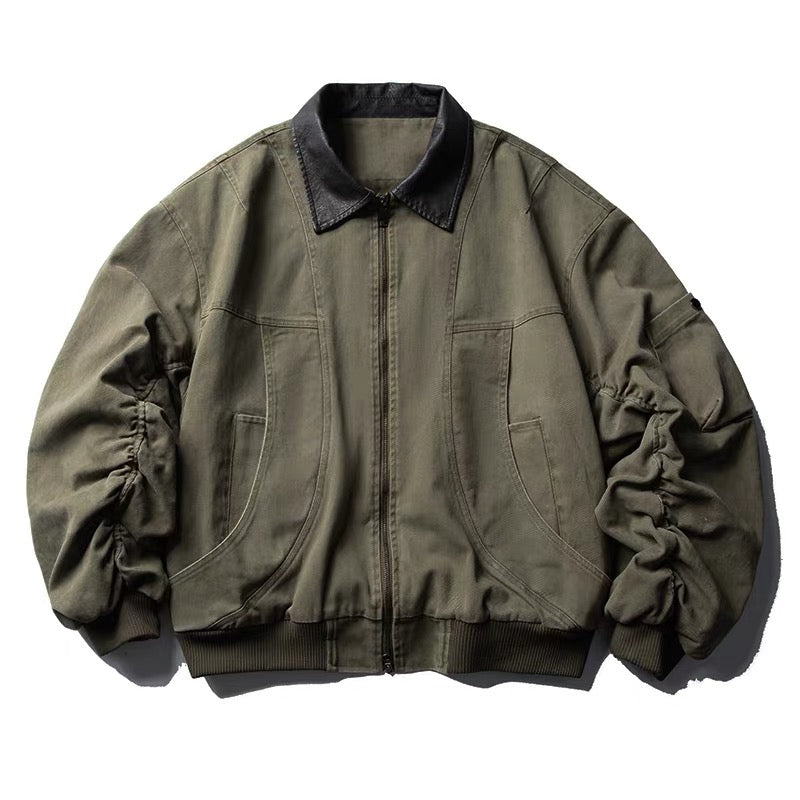 American Vintage Washed Harrington Jacket   FE0268