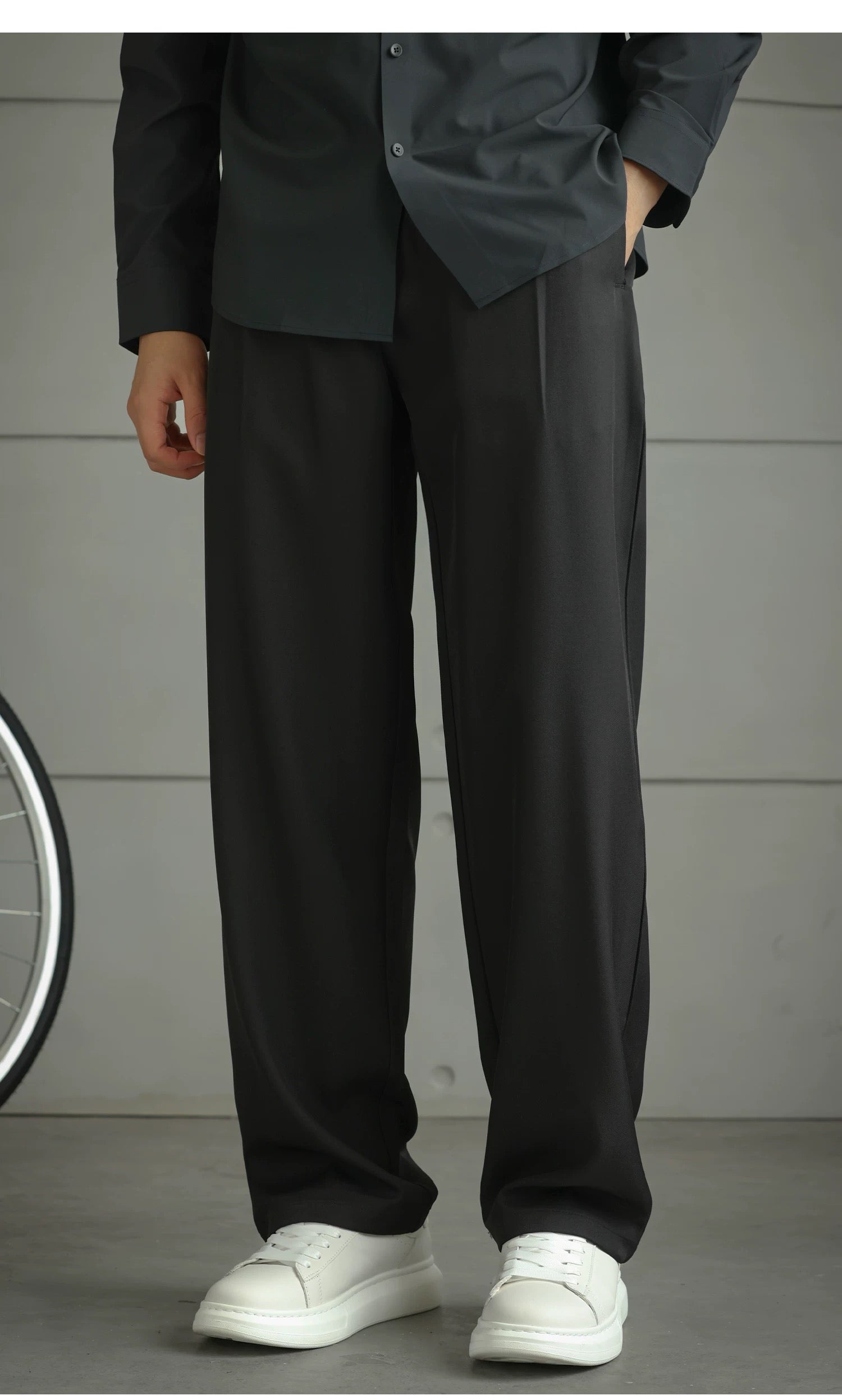 Men’s Straight-Leg Oversized Casual Pants  FE0363