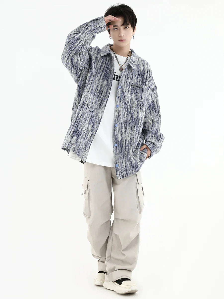[INSstudios] WASHED DENIM JACKET  FE0120