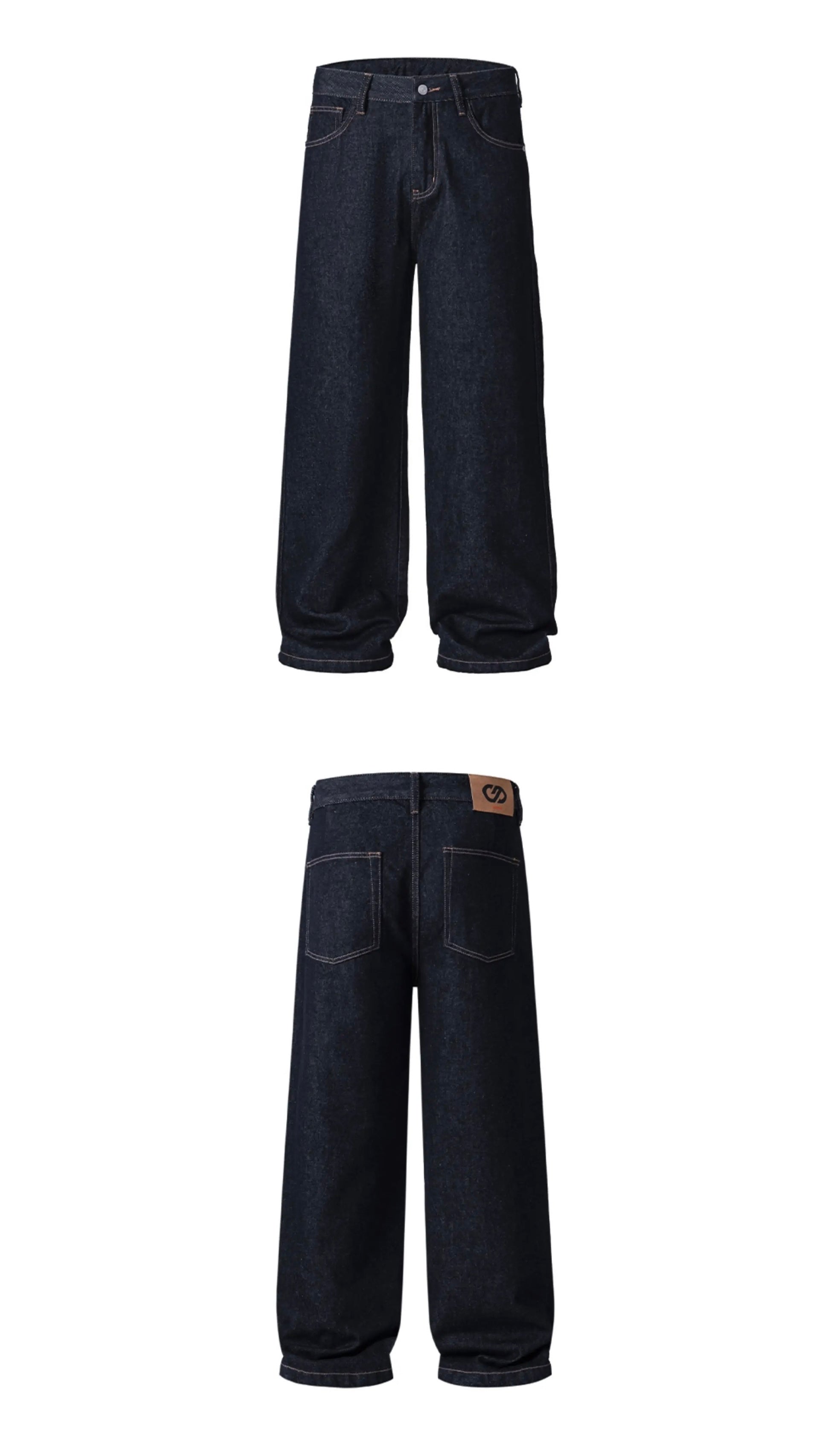 Men’s Vintage Raw Denim Streetwear Jeans   FE0084